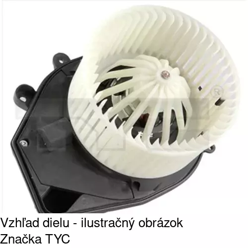 Ventilátory kúrenia POLCAR 1324NU-1