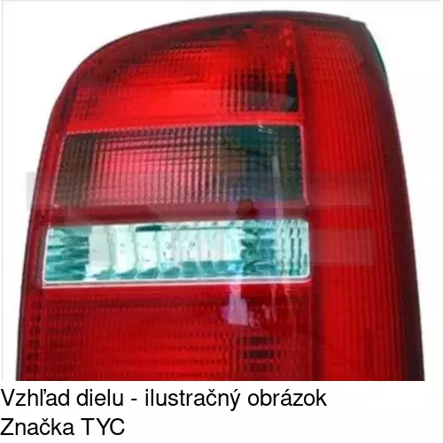 Zadné svetlo 1325882E /POLCAR/ - obr. 1