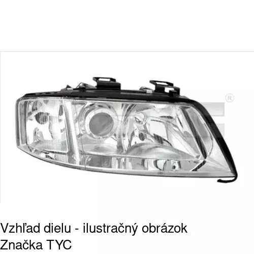 Hlavný reflektor POLCAR 132709-H