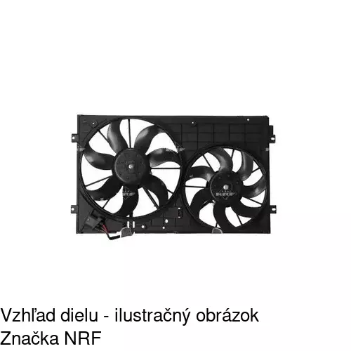 Ventilátor bez krytu / podpery POLCAR 133123U4-1 - obr. 1