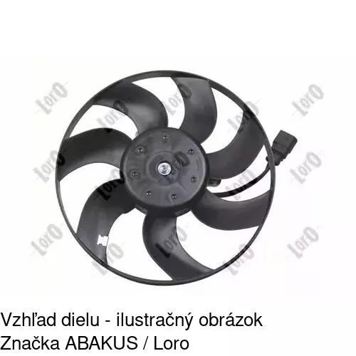 Ventilátor bez krytu / podpery POLCAR 133123U5-1Q - obr. 5