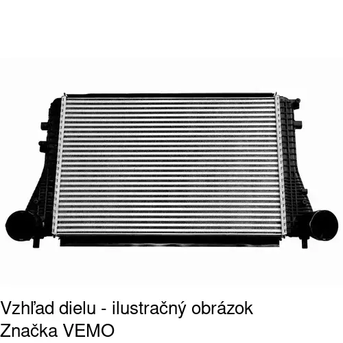 Chladiče vzduchu (Intercoolery) POLCAR 1332J8-1 - obr. 4