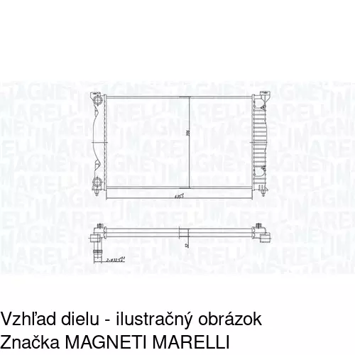 Chladiče vody POLCAR 133408A1 - obr. 2