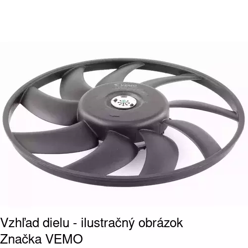 Ventilátor bez krytu / podpery POLCAR 133723U2 - obr. 3