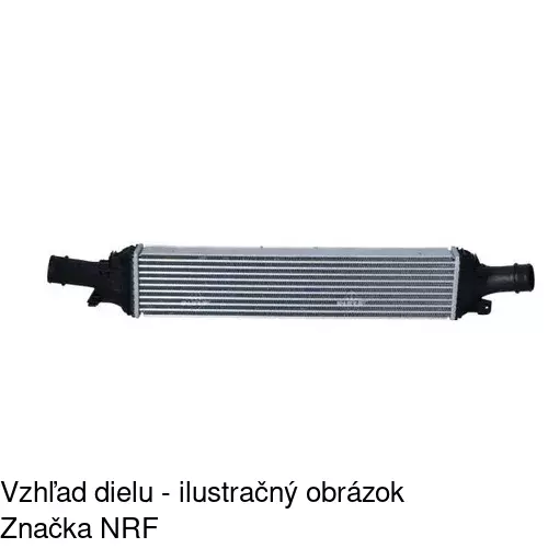 Chladiče vzduchu (Intercoolery) POLCAR 1337J8-1 - obr. 2