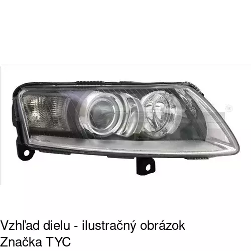 Hlavný reflektor POLCAR 1338091E