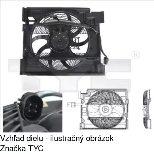 Ventilátory chladičov POLCAR 201623W1-Q - obr. 2