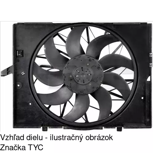 Ventilátory chladičov POLCAR 201723W2