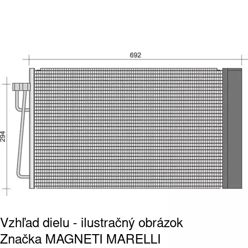 Chladiče klimatizácie POLCAR 2017K82X - obr. 1