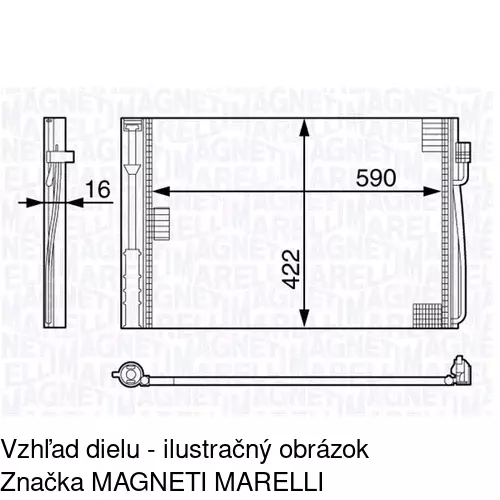 Chladiče klimatizácie POLCAR 2017K8C1 - obr. 1