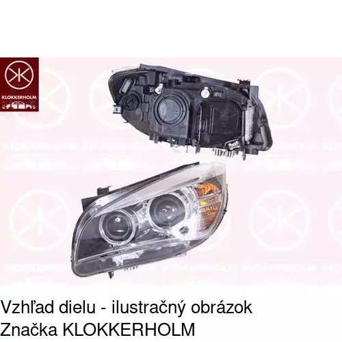 Hlavný reflektor POLCAR 2060106V