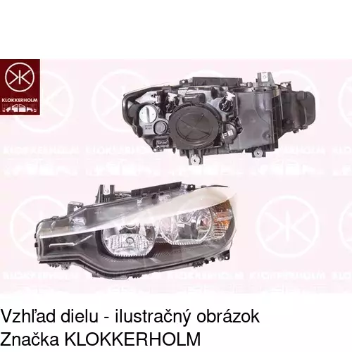 Hlavný reflektor POLCAR 20D110-Z - obr. 1