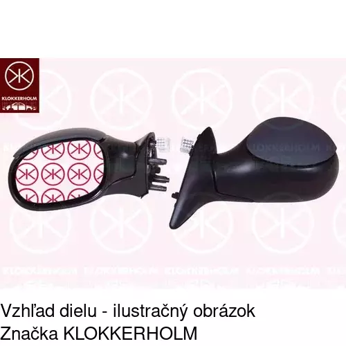 Vonkajšie zrkadlo POLCAR 2327526E - obr. 1