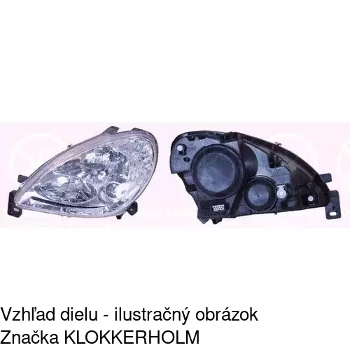 Hlavný reflektor POLCAR 232810-E - obr. 1