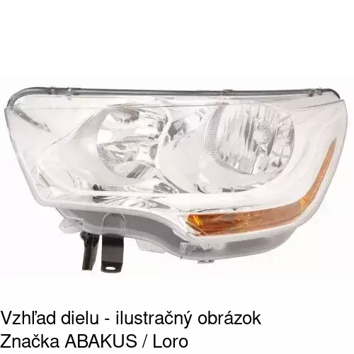 Hlavný reflektor POLCAR 233810-U - obr. 5