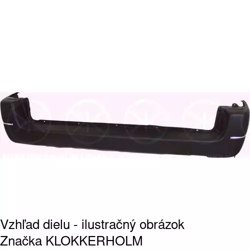 Zadný nárazník POLCAR 2350961J