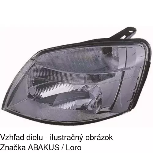 Hlavný reflektor POLCAR 235109-T - obr. 3