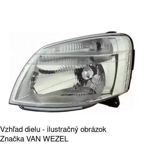 Hlavný reflektor POLCAR 2351091E - obr. 4