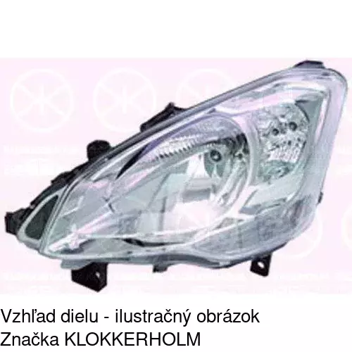 Hlavný reflektor POLCAR 235209-V - obr. 2