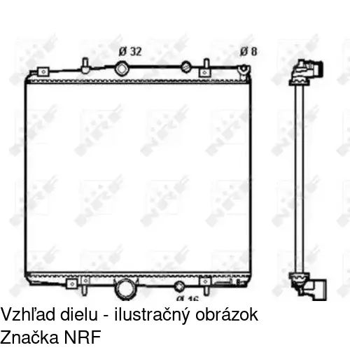 Chladiče vody POLCAR 238108A2