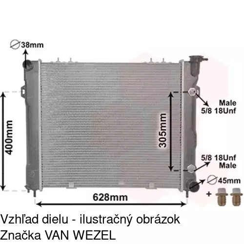 Chladiče vody POLCAR 240508-4 - obr. 3