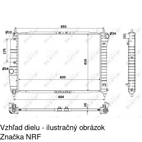 Chladiče vody POLCAR 250008-3 - obr. 4