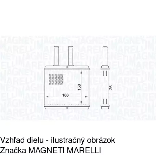 Radiátory POLCAR 2500N8-1