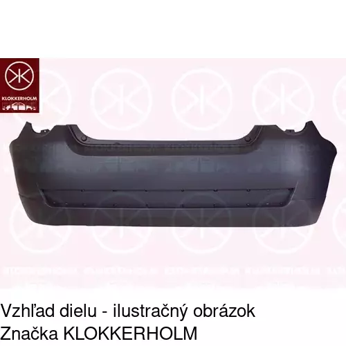 Zadný nárazník POLCAR 251596