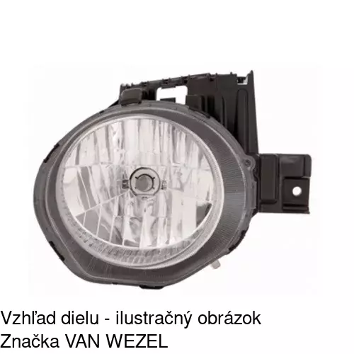 Hlavný reflektor POLCAR 271310-E - obr. 5