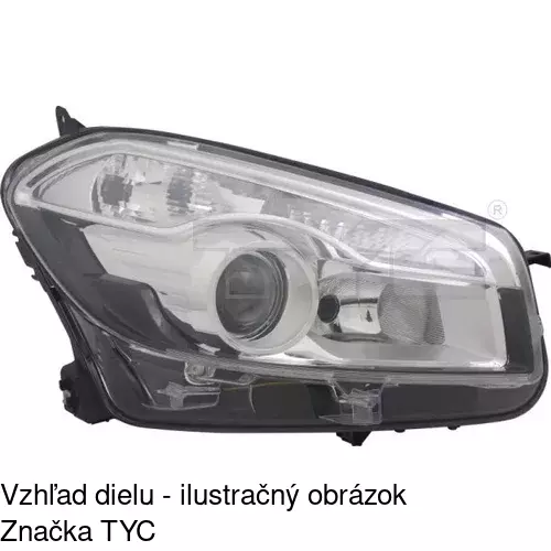 Hlavný reflektor POLCAR 271410-E