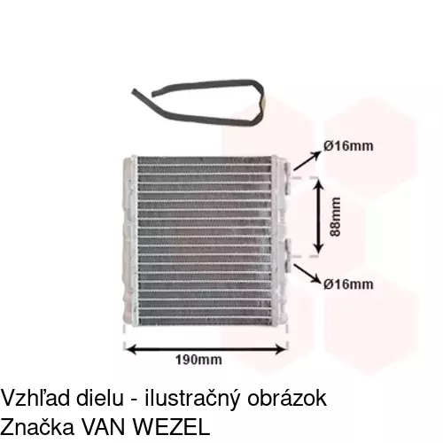 Radiátory POLCAR 2728N8-1 - obr. 1