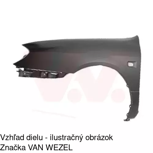 Predný blatník POLCAR 273302