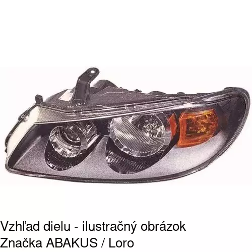 Hlavný reflektor POLCAR 2757091E - obr. 1