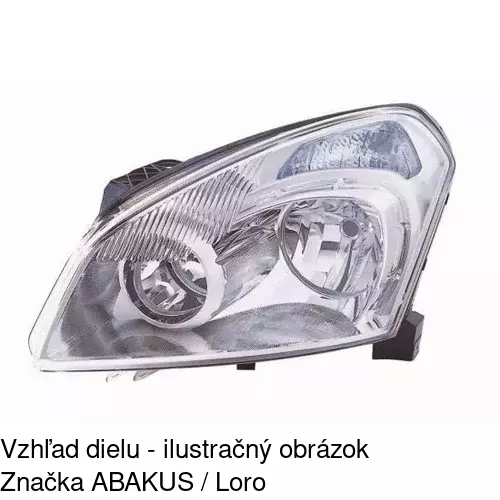 Hlavný reflektor POLCAR 2759090E - obr. 3