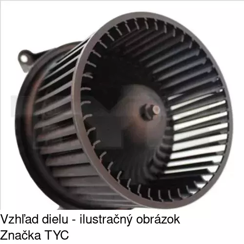 Ventilátory kúrenia POLCAR 2782NU-1