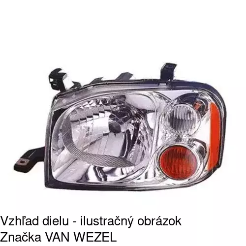 Hlavný reflektor POLCAR 279709-E - obr. 3