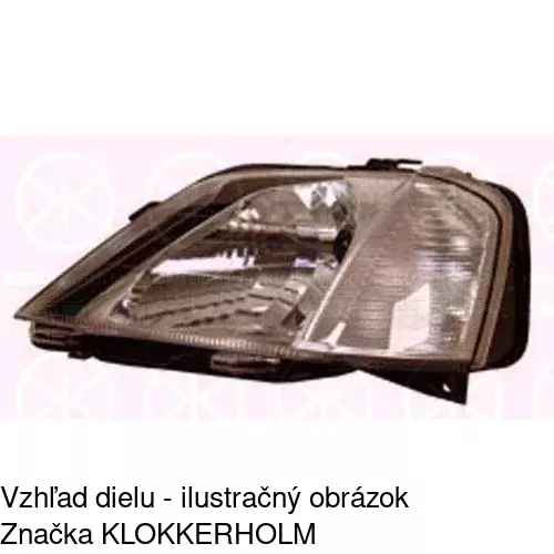 Hlavný reflektor POLCAR 2800100E - obr. 1