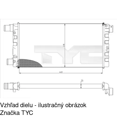 Chladiče vody POLCAR 3001082X - obr. 4