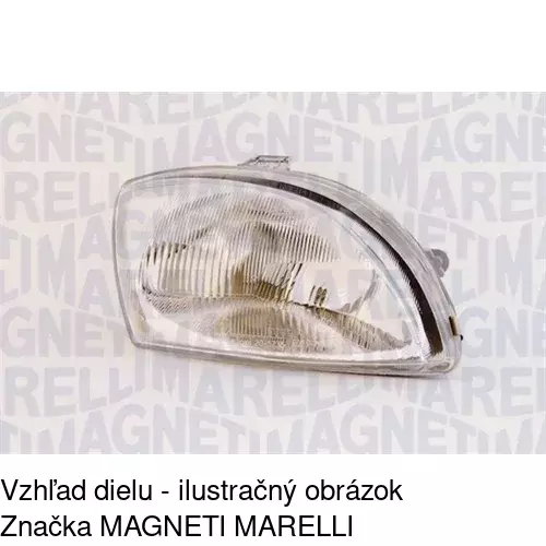 Hlavný reflektor POLCAR 3002091E - obr. 3