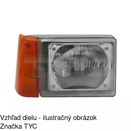 Hlavný reflektor POLCAR 3004100E