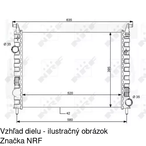 Chladiče vody POLCAR 300608A4