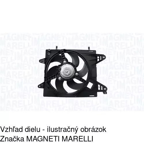 Ventilátory chladičov 301923W4 /POLCAR/ - obr. 1