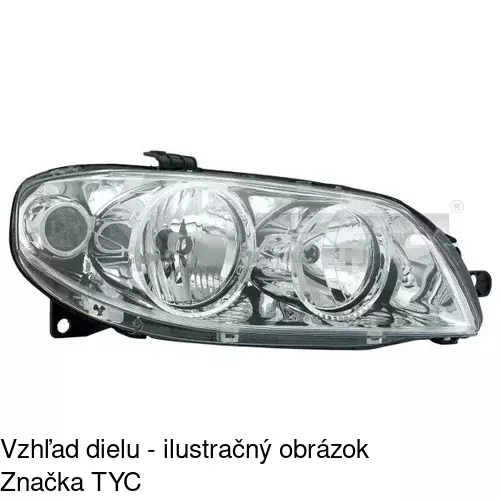 Hlavný reflektor POLCAR 3023100E