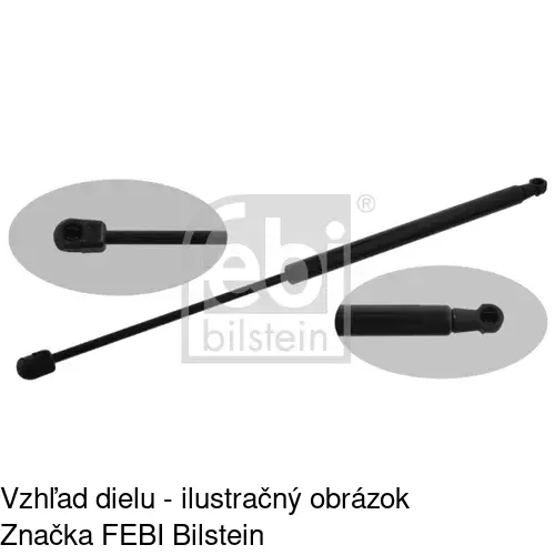 Plynová pružina POLCAR 3031AB - obr. 1