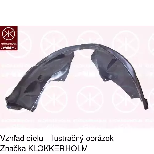 Podblatník (plast) POLCAR 3031FL1Q