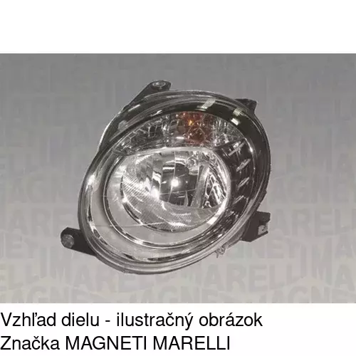 Hlavný reflektor POLCAR 303510-U - obr. 4