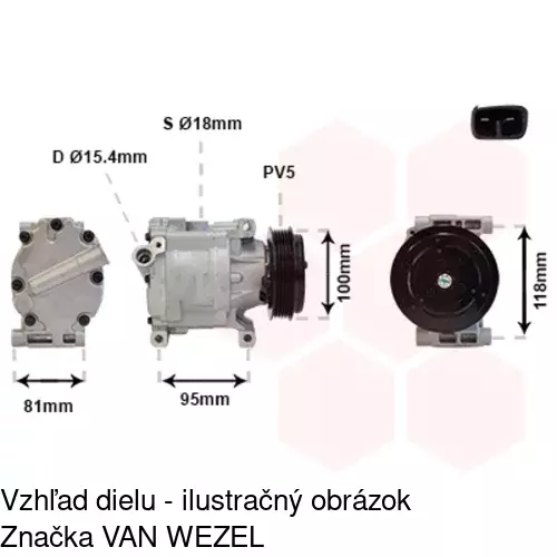 Kompresor AC POLCAR 3035KS-1 - obr. 3