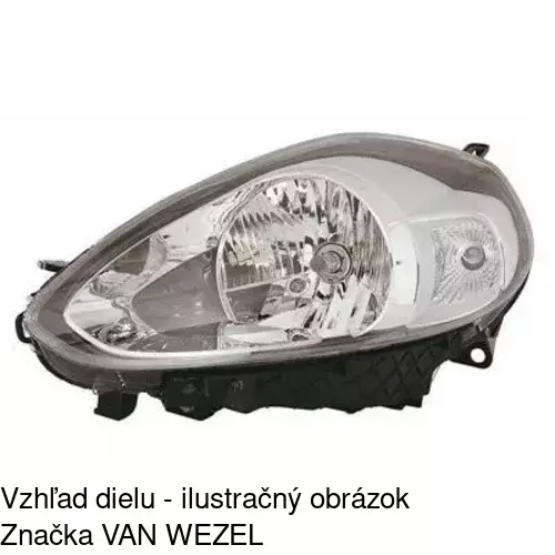 Hlavný reflektor POLCAR 303609-E - obr. 5