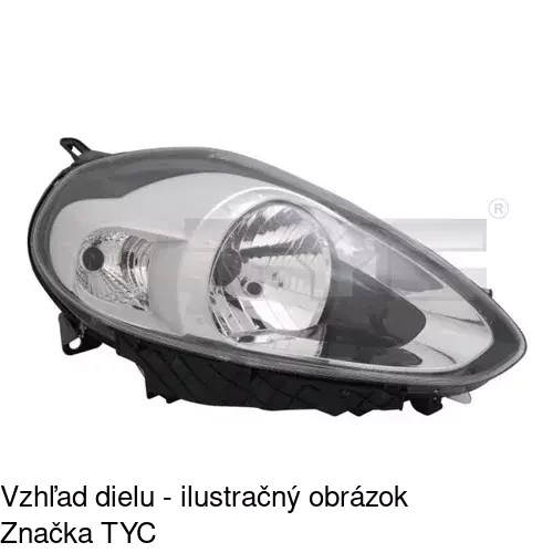 Hlavný reflektor POLCAR 3036090E