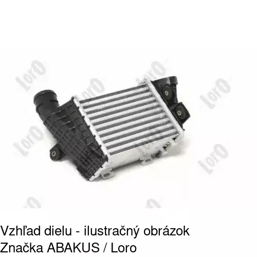 Chladiče vzduchu (Intercoolery) POLCAR 3040J8-1 - obr. 1